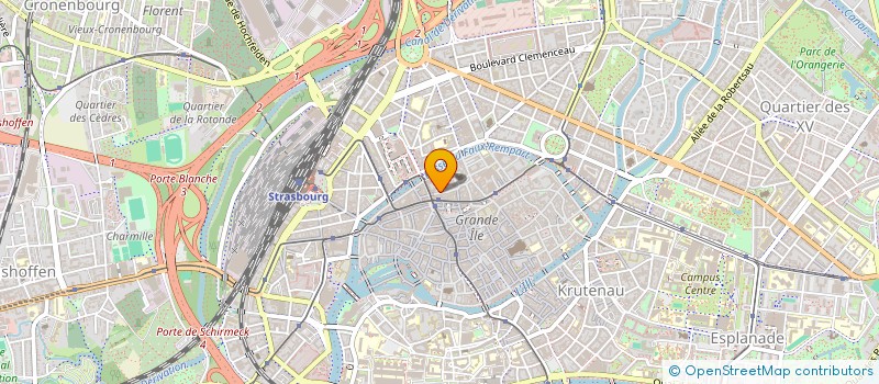 localisation de l'entreprise SYNDIC COPROP 15 R THOMANN 10 R MARBACH à STRASBOURG