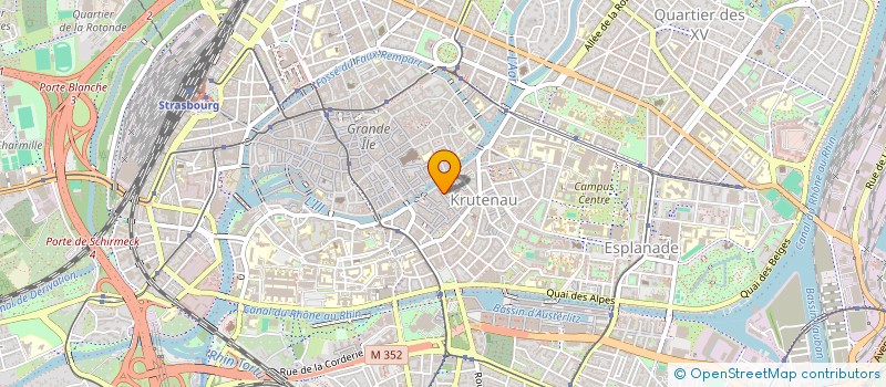 localisation de l'entreprise SYNDIC COPROP 15 RUE STE MADELEINE à STRASBOURG