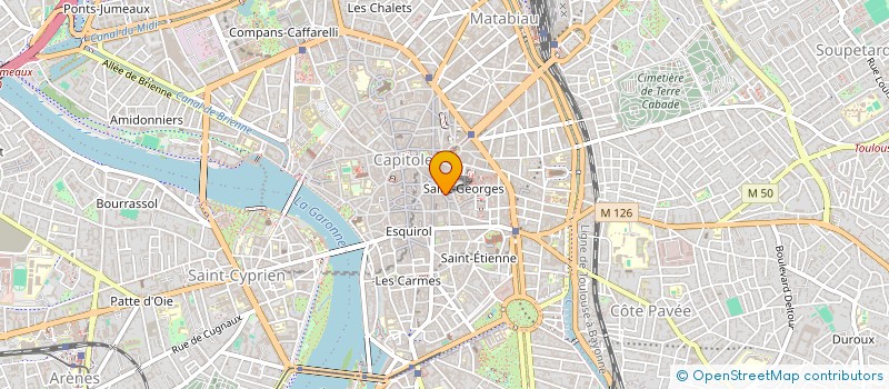 localisation de l'entreprise SYNDIC COPROP 16 RUE DE LA POMME à TOULOUSE