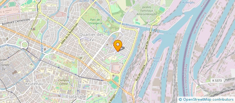 localisation de l'entreprise SYNDIC COPROP 17-19 RUE D YPRES à STRASBOURG