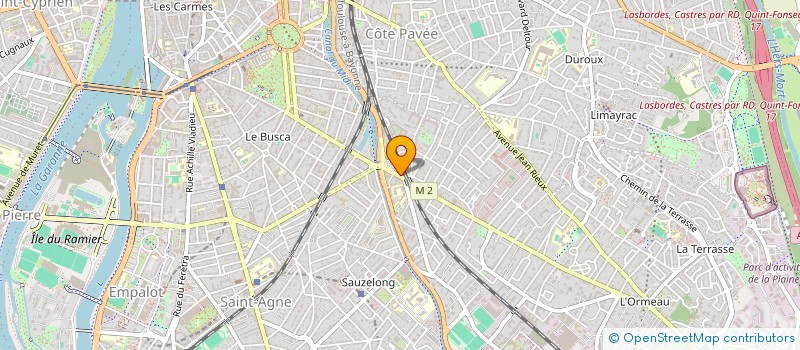 localisation de l'entreprise SYNDIC COPROP 17 AV ST EXUPERY à TOULOUSE