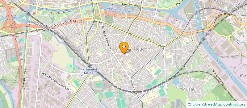 localisation de l'entreprise SYNDIC COPROP 18 RUE DE SELESTAT à STRASBOURG
