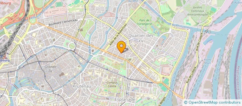 localisation de l'entreprise SYNDIC COPROP 18 RUE SLEIDAN à STRASBOURG