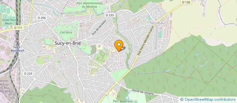 localisation de l'entreprise SYNDIC COPROP 2 R DU MAL DELATTRE TASSIGNY à SUCY-EN-BRIE
