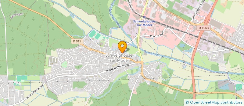 localisation de l'entreprise SYNDIC COPROP 20 - 20A RUE GEORGES WODLI  SCHWEIGHOUSE-SUR-MODER