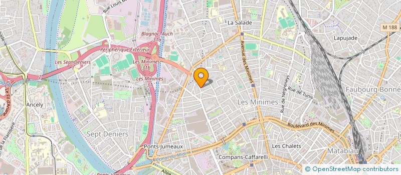 localisation de l'entreprise SYNDIC COPROP 21 R DE LA ROCHEFOUCAULT à TOULOUSE