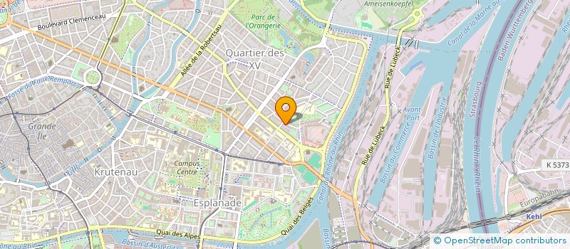 localisation de l'entreprise SYNDIC COPROP 24 RUE DE BRUXELLES à STRASBOURG