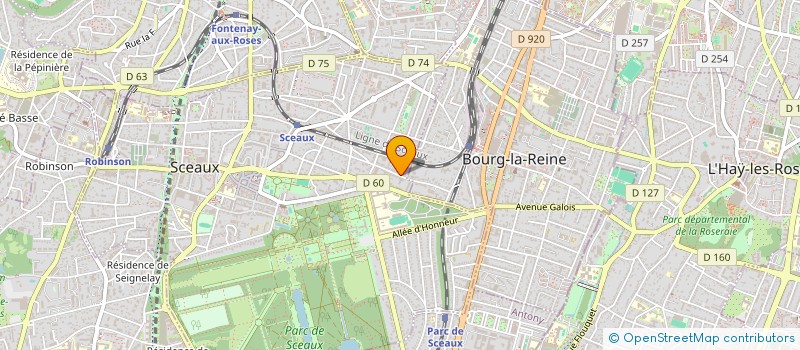 localisation de l'entreprise SYNDIC COPROP 25 R DES FILMINS à SCEAUX