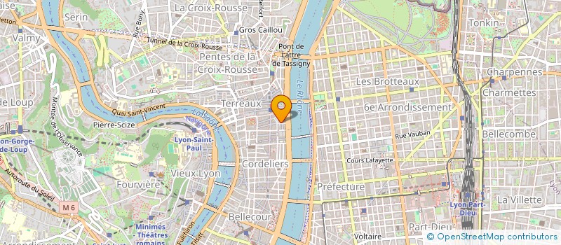 localisation de l'entreprise SYNDIC COPROP 25 RUE ARBRE SEC à LYON