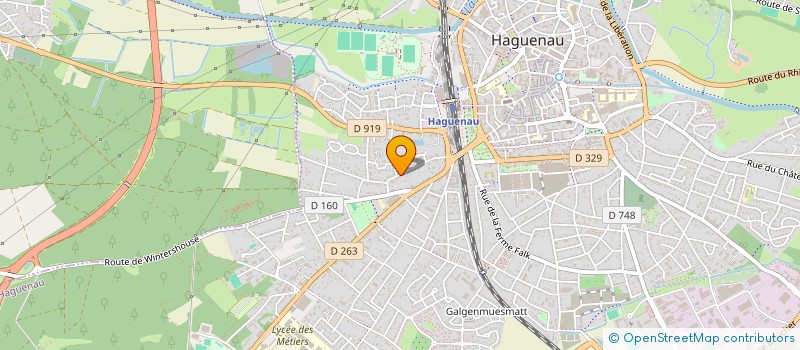 localisation de l'entreprise SYNDIC COPROP 26 RUE DE L AQUEDUC  HAGUENAU