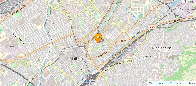 localisation de l'entreprise SYNDIC COPROP 29 AV ROGER SALENGRO  MULHOUSE