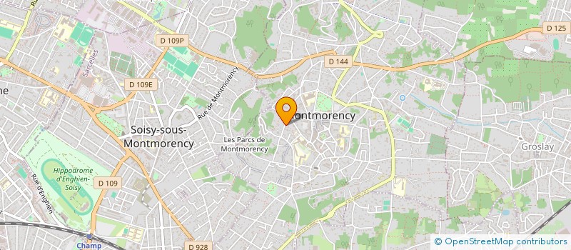 localisation de l'entreprise SYNDIC COPROP 3 RUE BASSERONS  MONTMORENCY