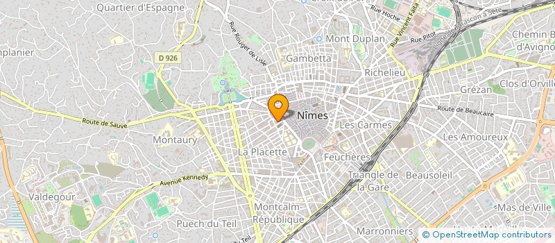 localisation de l'entreprise SYNDIC COPROP 3 RUE DES FRERES MINEURS à NIMES