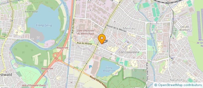 localisation de l'entreprise SYNDIC COPROP 3 RUE DU BEARN à STRASBOURG