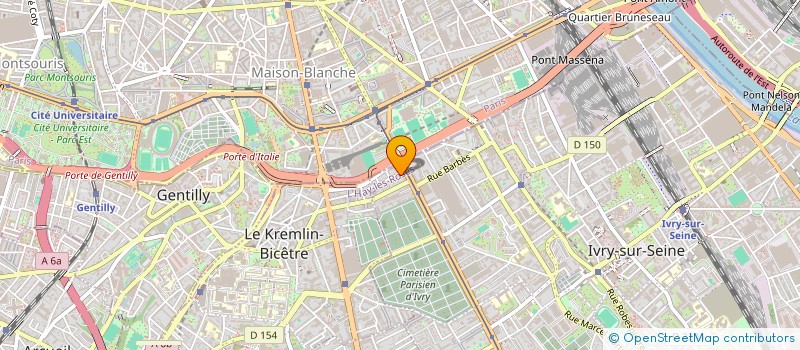 localisation de l'entreprise SYNDIC COPROP 3 RUE MAURICE BERTEAUX à IVRY-SUR-SEINE