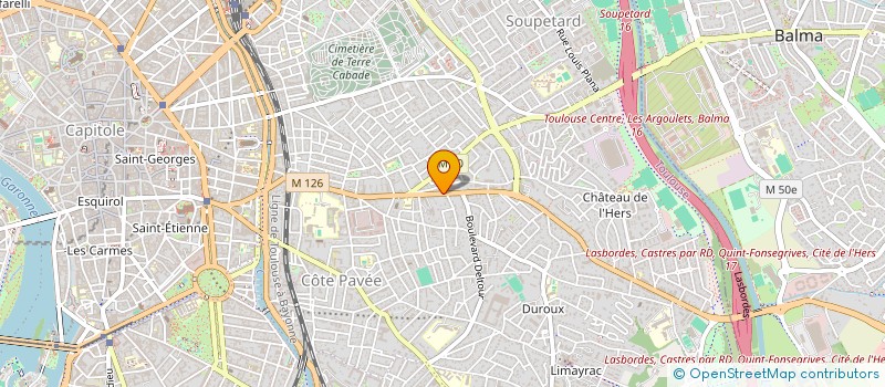localisation de l'entreprise SYNDIC COPROP 31 AV DE CASTRES à TOULOUSE