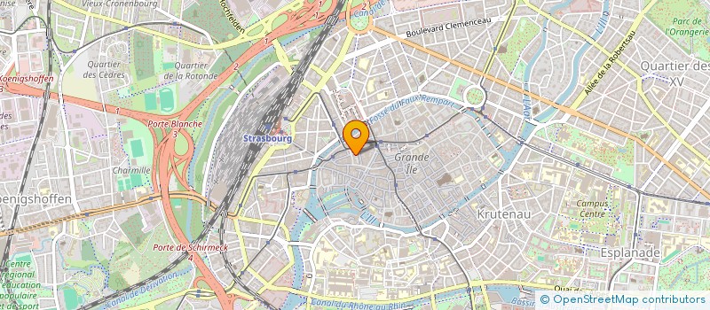 localisation de l'entreprise SYNDIC COPROP 36 RUE DU JEU DES ENFANTS à STRASBOURG