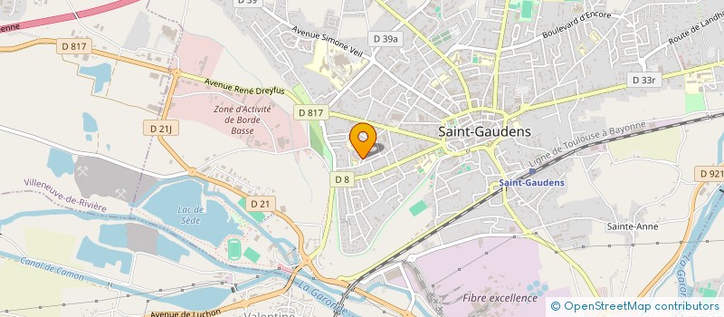 localisation de l'entreprise SYNDIC COPROP 4 R DE LA RESIDENCE à SAINT-GAUDENS