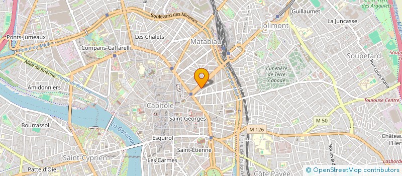 localisation de l'entreprise SYNDIC COPROP 40 ALL JEAN JAURES à TOULOUSE