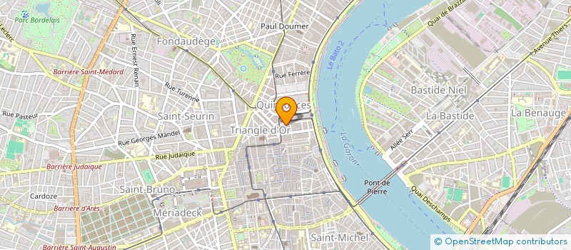 localisation de l'entreprise SYNDIC COPROP 40 ALL ORLEANS LE SPLENDID  BORDEAUX