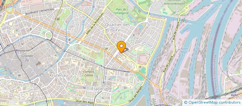 localisation de l'entreprise SYNDIC COPROP 42 BLD D ANVERS à STRASBOURG