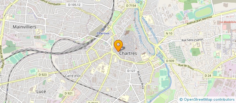 localisation de l'entreprise SYNDIC COPROP 43 45 RUE DES BOUCHERS à CHARTRES