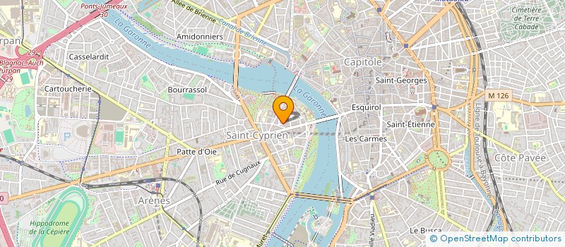 localisation de l'entreprise SYNDIC COPROP 44GDE RUE ST NICOLAS à TOULOUSE