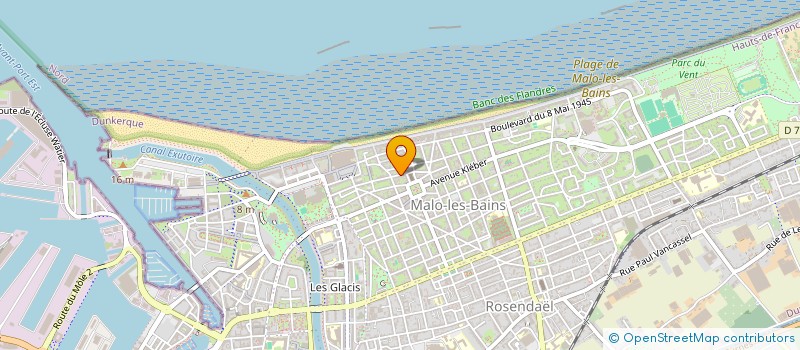 localisation de l'entreprise SYNDIC COPROP 45 AV LEMAIRE DUNKERQUE à DUNKERQUE