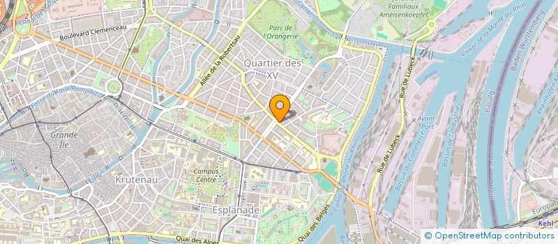localisation de l'entreprise SYNDIC COPROP 45 BLD D ANVERS à STRASBOURG