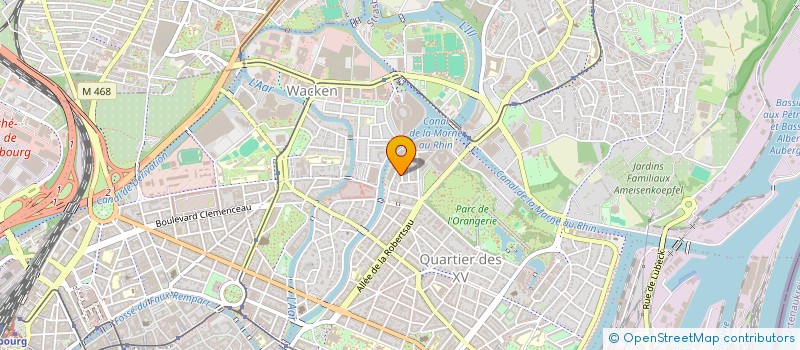 localisation de l'entreprise SYNDIC COPROP 5-7 RUE LENOTRE à STRASBOURG