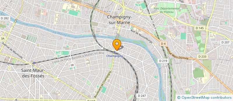 localisation de l'entreprise SYNDIC COPROP 5 AV DU 11 NOVEMBRE à SAINT-MAUR-DES-FOSSES