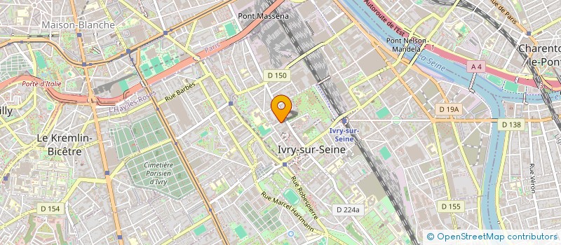localisation de l'entreprise SYNDIC COPROP 5 R FRANCISCO FERRER à IVRY-SUR-SEINE