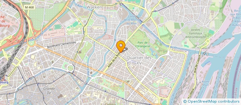 localisation de l'entreprise SYNDIC COPROP 54 ALL DE LA ROBERTSAU à STRASBOURG