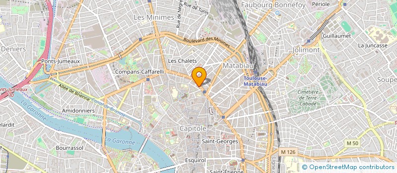 localisation de l'entreprise SYNDIC COPROP 57 BD DE STRASBOURG  TOULOUSE