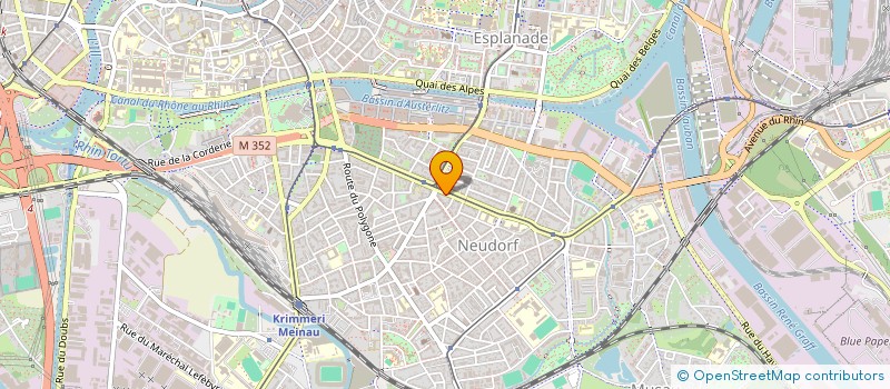 localisation de l'entreprise SYNDIC COPROP 58 AV JEAN JAURES à STRASBOURG