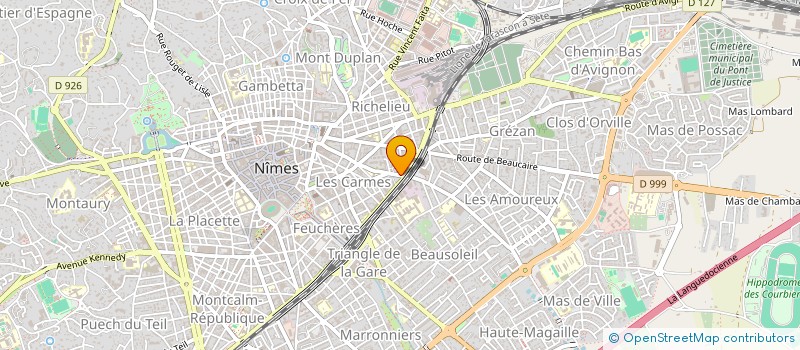 localisation de l'entreprise SYNDIC COPROP 59 RUE SEGUIER  NIMES