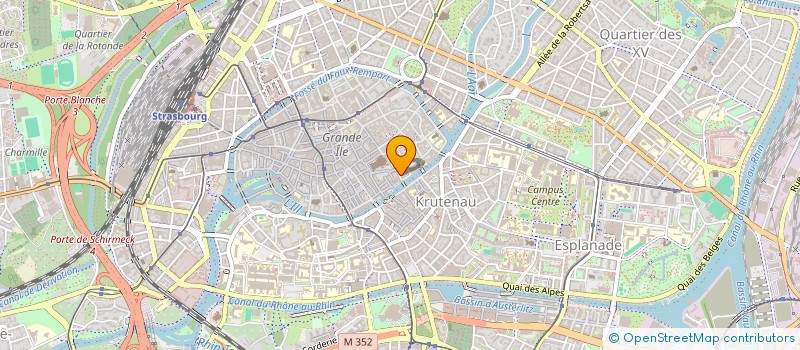 localisation de l'entreprise SYNDIC COPROP 6 RUE DU BAIN AUX ROSES  STRASBOURG