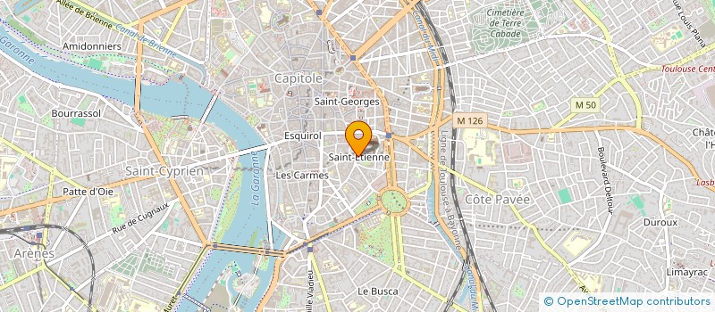 localisation de l'entreprise SYNDIC COPROP. 6 RUE FERMAT à TOULOUSE