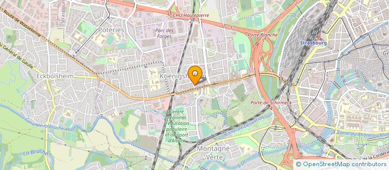 localisation de l'entreprise SYNDIC COPROP 6 RUE LOTHAIRE à STRASBOURG