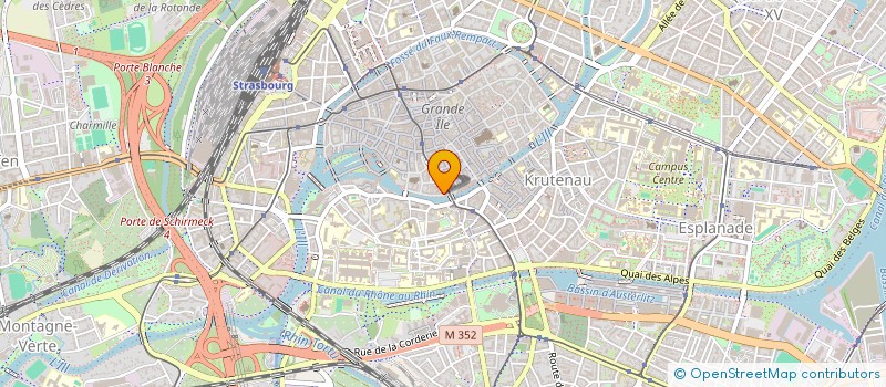 localisation de l'entreprise SYNDIC COPROP 6 ST THOMAS  STRASBOURG