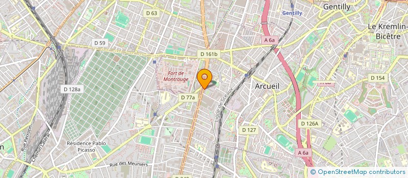 localisation de l'entreprise SYNDIC COPROP 67-69 AV ARISTIDE BRIAND à ARCUEIL