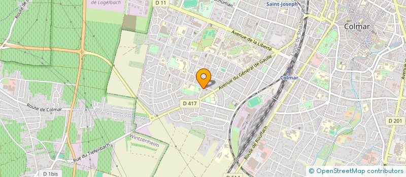 localisation de l'entreprise SYNDIC COPROP 67 RUE DES 3 CHATEAUX  COLMAR