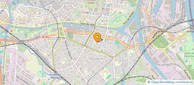localisation de l'entreprise SYNDIC COPROP 7 RUE BILSTEIN à STRASBOURG
