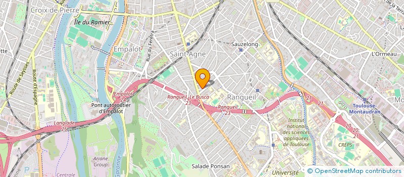 localisation de l'entreprise SYNDIC COPROP 7 RUE THIERS à TOULOUSE