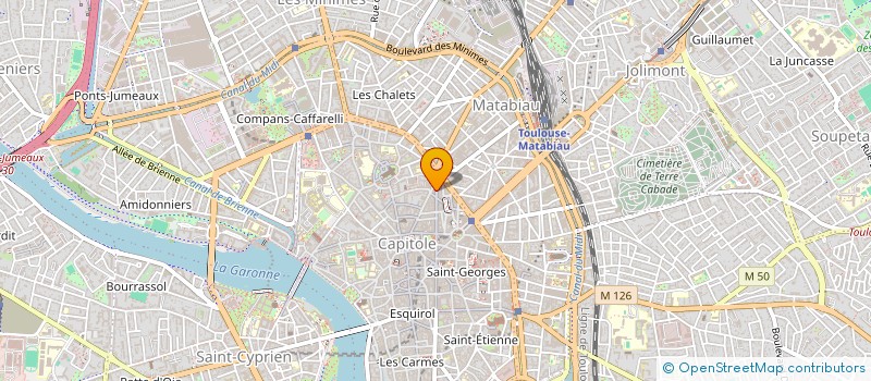 localisation de l'entreprise SYNDIC COPROP 75 R ALSACE LORRAINE  TOULOUSE
