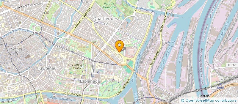localisation de l'entreprise SYNDIC COPROP 77 BD D'ANVERS à STRASBOURG