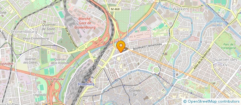localisation de l'entreprise SYNDIC COPROP 8 BD POINCARE à STRASBOURG
