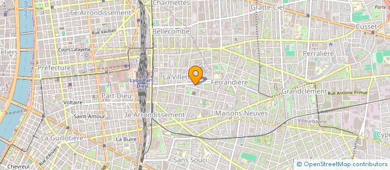 localisation de l'entreprise SYNDIC COPROP 8 RUE DE NAZARETH  LYON