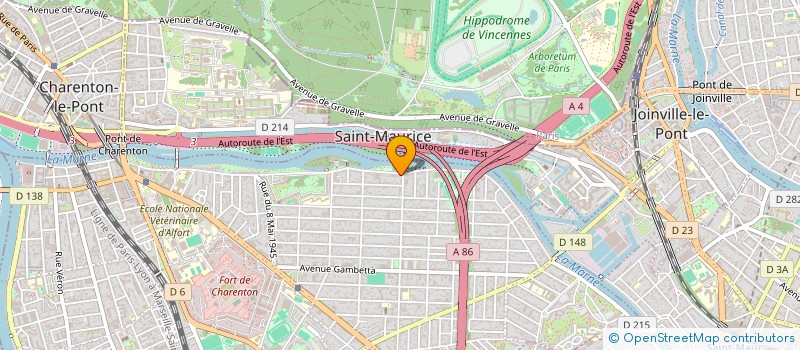 localisation de l'entreprise SYNDIC COPROP 84 AVENUE FOCH à MAISONS-ALFORT