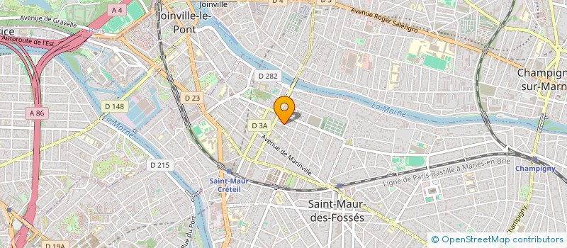 localisation de l'entreprise SYNDIC COPROP 9 RUE ERMITAGE à SAINT-MAUR-DES-FOSSES